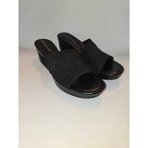Montego Bay Club Black Sherry Mules size 9M NIB - Picture 2 of 9